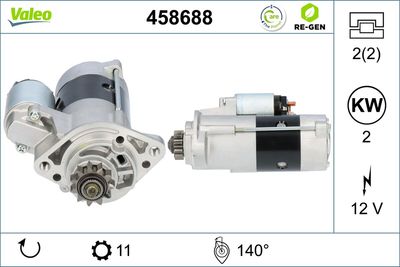 Starter VALEO 458688