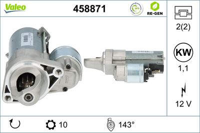 Starter VALEO 458871