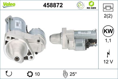 Starter VALEO 458872