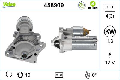 Starter VALEO 458909