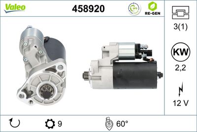 Starter VALEO 458920