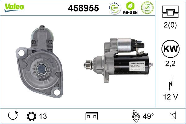 VALEO 458955 Starter