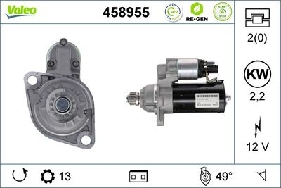 Starter VALEO 458955
