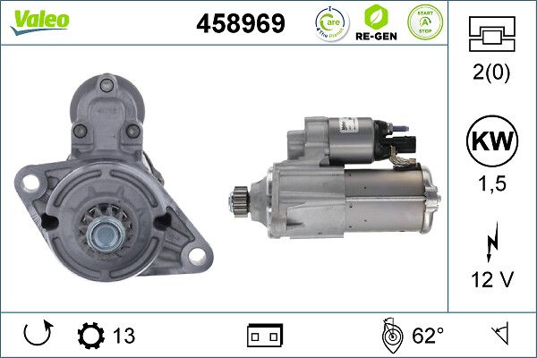 VALEO 458969 Starter
