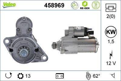 Starter VALEO 458969