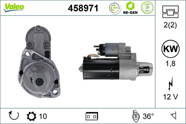 VALEO 458971 Starter