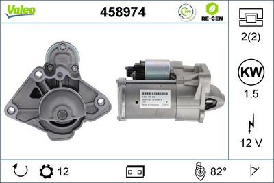 Starter VALEO 458974