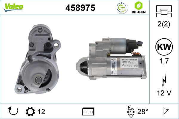VALEO 458975 Starter