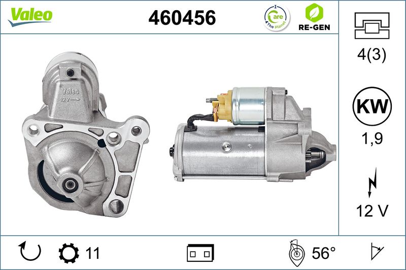 VALEO 460456 Starter