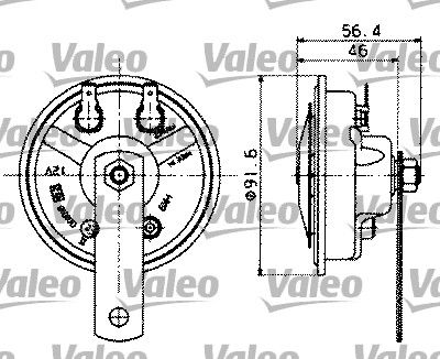 Signal Horn VALEO 479164