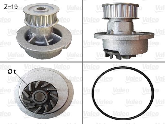 VALEO 506007 Water Pump, engine cooling