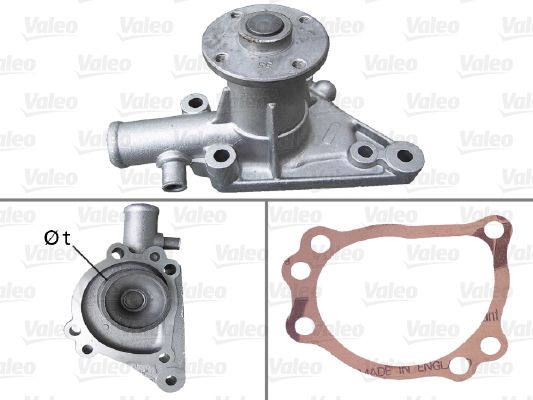 VALEO 506010 Water Pump, engine cooling