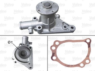 Water Pump, engine cooling VALEO 506010
