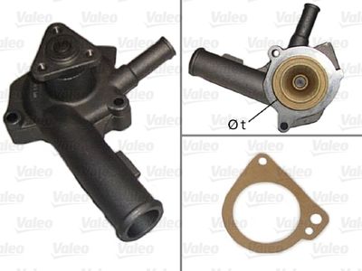 Water Pump, engine cooling VALEO 506012