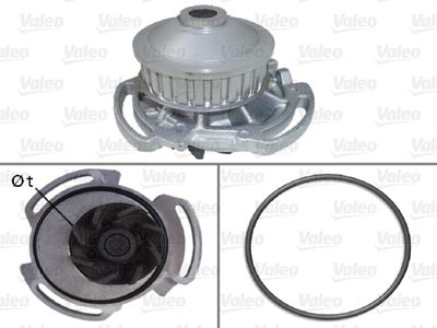 Water Pump, engine cooling VALEO 506013
