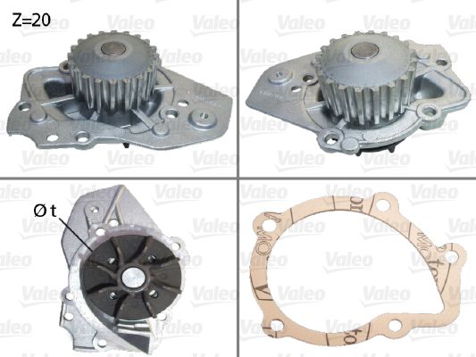 VALEO 506014 Water Pump, engine cooling