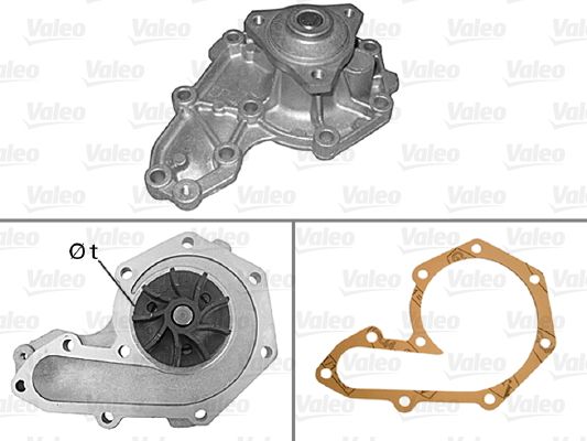 VALEO 506019 Water Pump, engine cooling