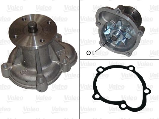 VALEO 506023 Water Pump, engine cooling