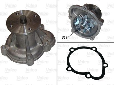 Water Pump, engine cooling VALEO 506023