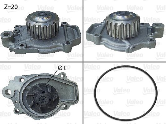 VALEO 506028 Water Pump, engine cooling