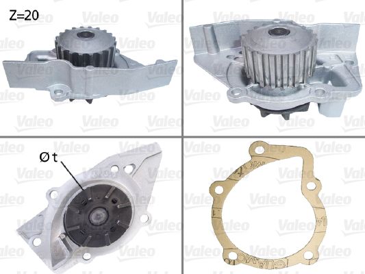 VALEO 506029 Water Pump, engine cooling