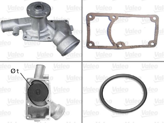 VALEO 506031 Water Pump, engine cooling