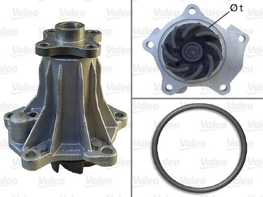 VALEO 506047 Water Pump, engine cooling