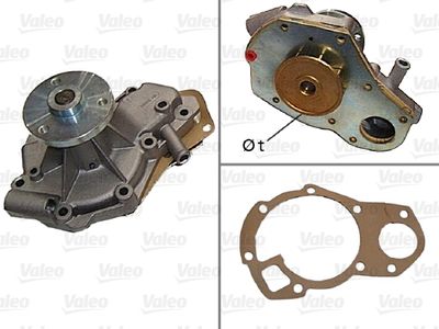 Water Pump, engine cooling VALEO 506073