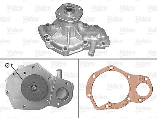 VALEO 506074 Water Pump, engine cooling