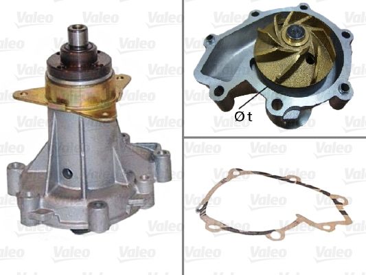 VALEO 506078 Water Pump, engine cooling