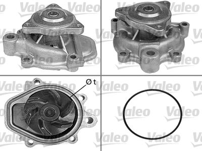 Water Pump, engine cooling VALEO 506081