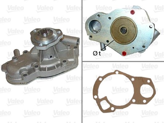 VALEO 506086 Water Pump, engine cooling