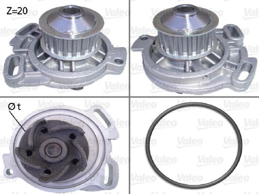 VALEO 506105 Water Pump, engine cooling