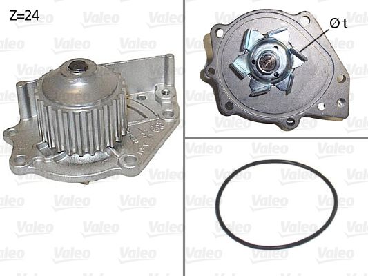 VALEO 506114 Water Pump, engine cooling