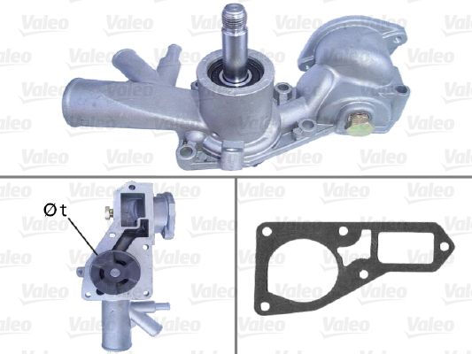 VALEO 506122 Water Pump, engine cooling