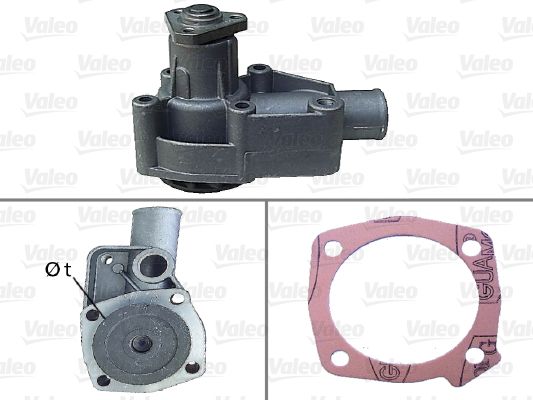 VALEO 506134 Water Pump, engine cooling