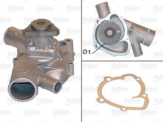 VALEO 506186 Water Pump, engine cooling