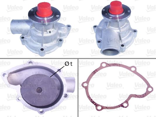 VALEO 506249 Water Pump, engine cooling