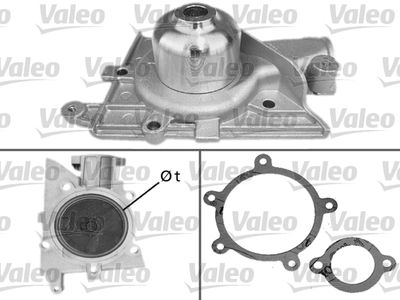 Water Pump, engine cooling VALEO 506256