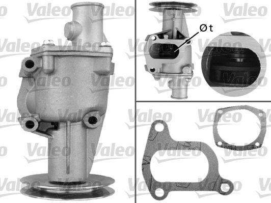 VALEO 506268 Water Pump, engine cooling