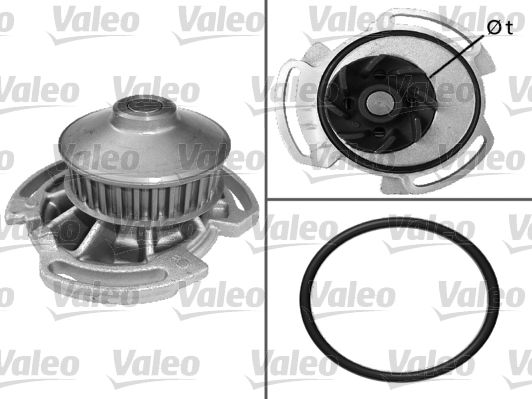VALEO 506282 Water Pump, engine cooling