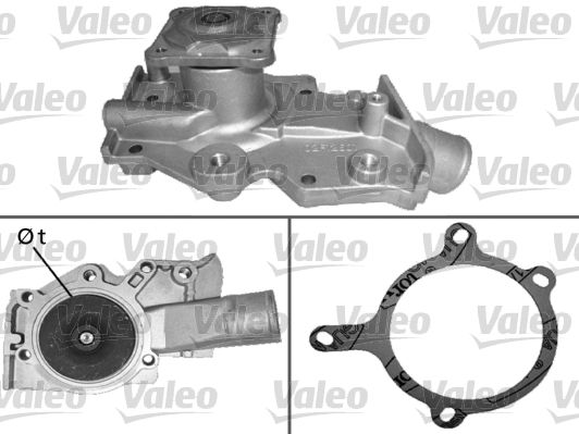 VALEO 506283 Water Pump, engine cooling