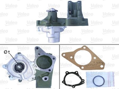Water Pump, engine cooling VALEO 506293