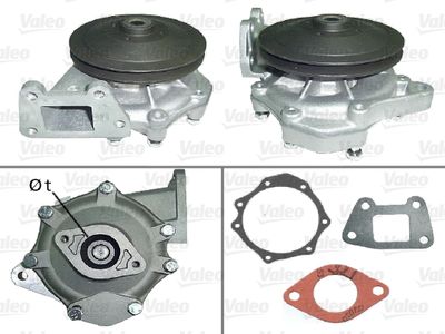Water Pump, engine cooling VALEO 506295