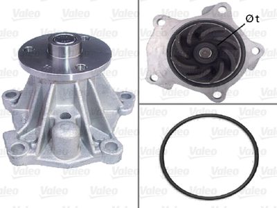 Water Pump, engine cooling VALEO 506300