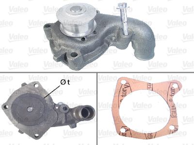 Water Pump, engine cooling VALEO 506301