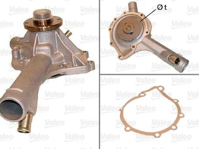 Water Pump, engine cooling VALEO 506306