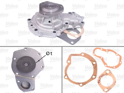 Water Pump, engine cooling VALEO 506316