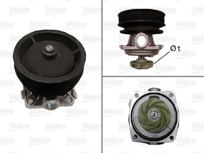 Water Pump, engine cooling VALEO 506334