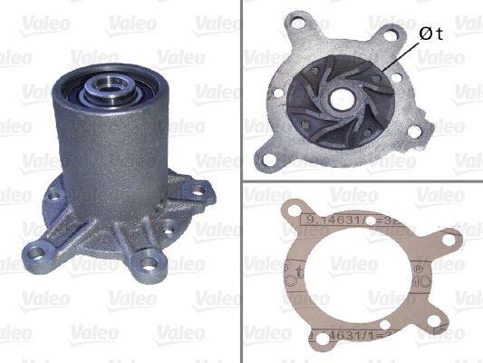 VALEO 506343 Water Pump, engine cooling